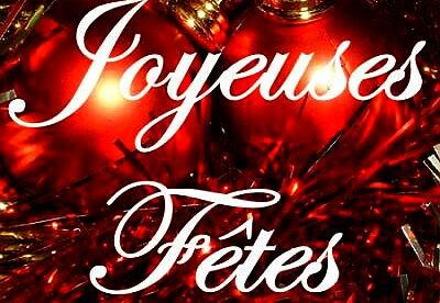 Joyeuses fêtes de fin d’année !!